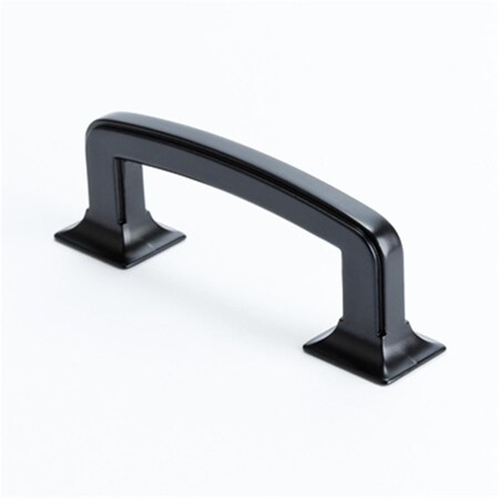 Hd Berenson 3 in. Center Pull Hearthstone- Matte Black BE4068 1055